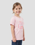 MxM Printed Kaos Lengan Pendek Anak Perempuan