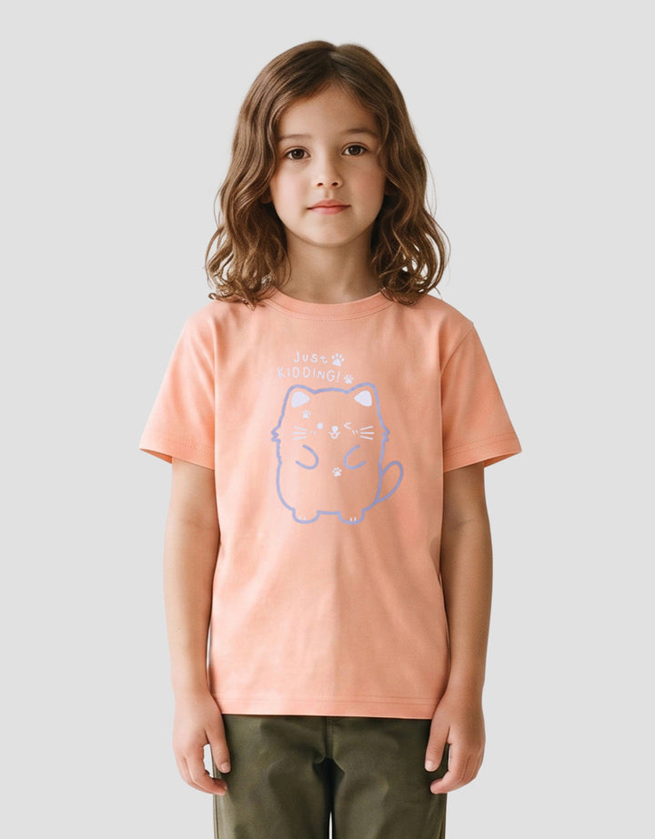 MxM Printed Little Girl Kaos Anak Perempuan