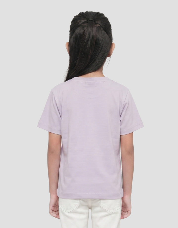 MxM Printed Liitle Girl Cat Kaos Anak Perempuan