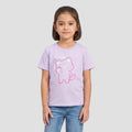 MxM Printed Little Girl Cat Kaos Anak Perempuan