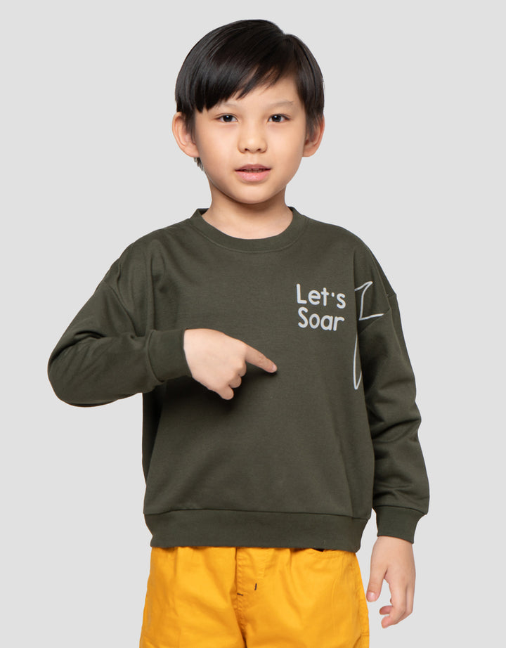 MxM Printed Boy Sweater Anak Laki-Laki