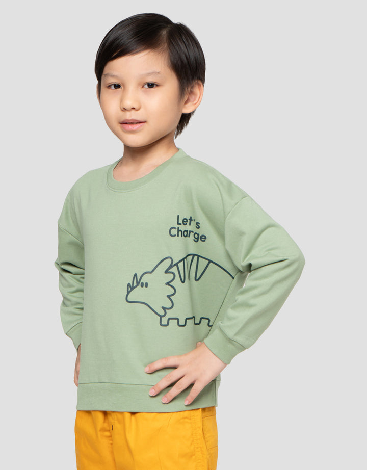 MxM Printed Boy Sweater Anak Laki-Laki