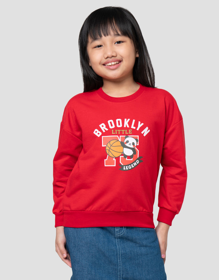 MxM Printed Sweater Anak Perempuan