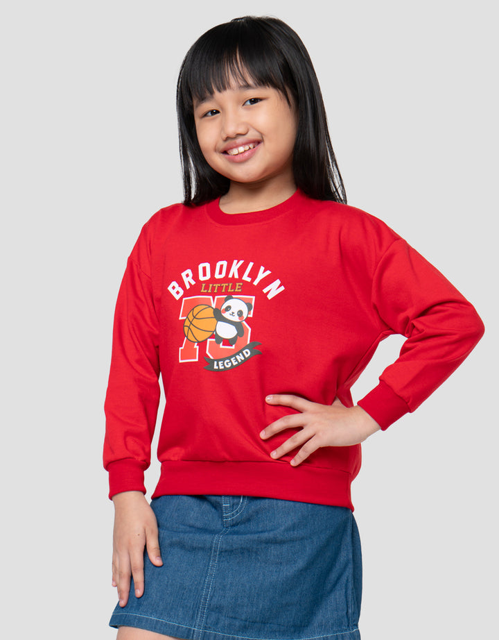 MxM Printed Sweater Anak Perempuan