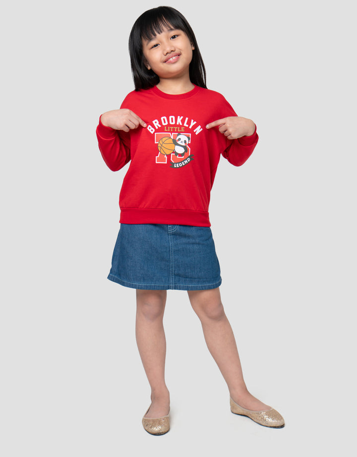 MxM Printed Sweater Anak Perempuan