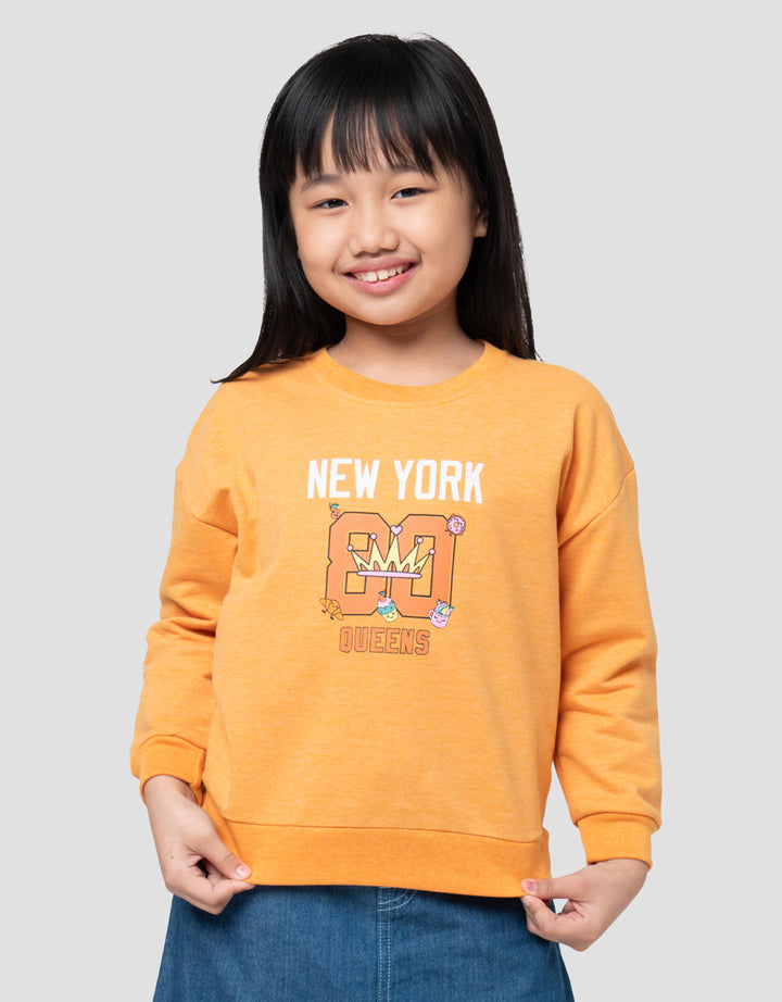 MxM Printed Sweater Anak Perempuan