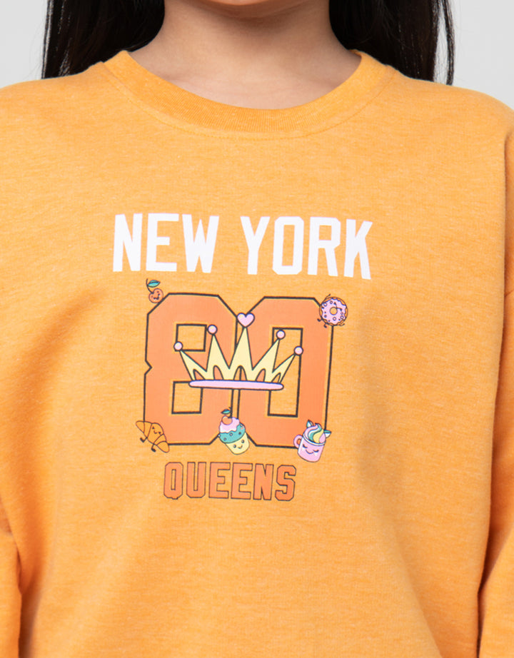 MxM Printed Sweater Anak Perempuan
