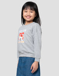 MxM Printed Sweater Anak Perempuan