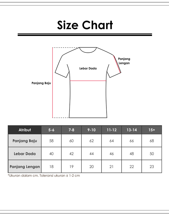 MxM Teen Kaos Polo Anak Laki-Laki
