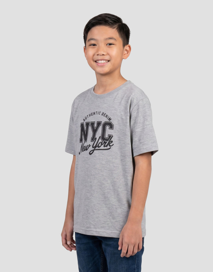 MxM Printed Teen Boy NYC Kaos Anak Laki-laki