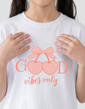 MxM Printed Teen Girls Have A Cherry Nice Kaos Anak Perempuan