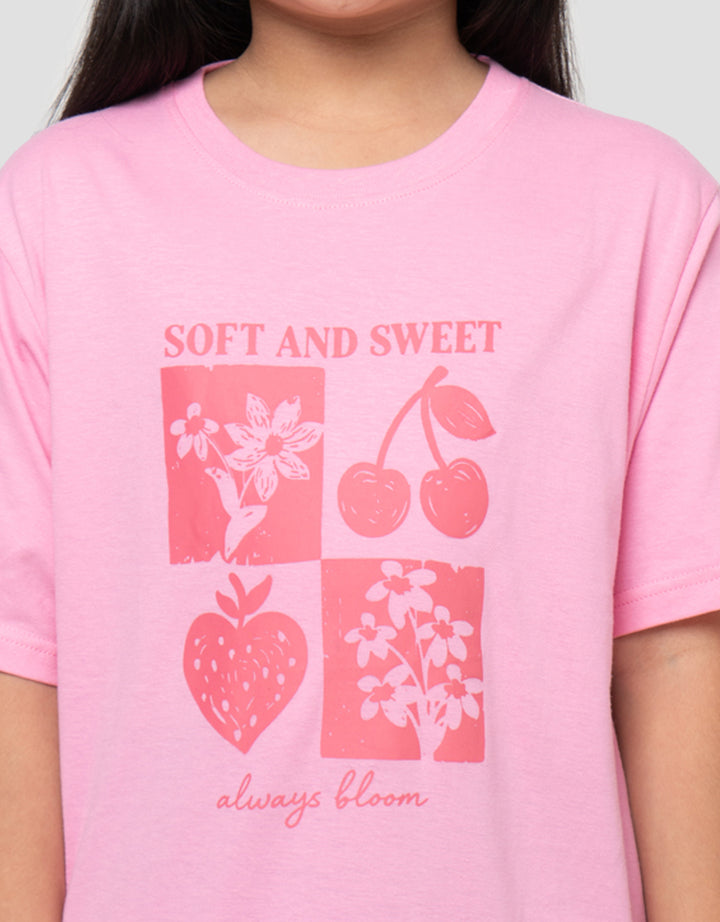 MXM PRINTED TEEN GIRLS HAVE A CHERRY NICE KAOS ANAK PEREMPUAN