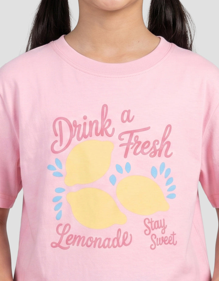 MxM Printed Teen Girls Have A Cherry Nice Kaos Anak Perempuan