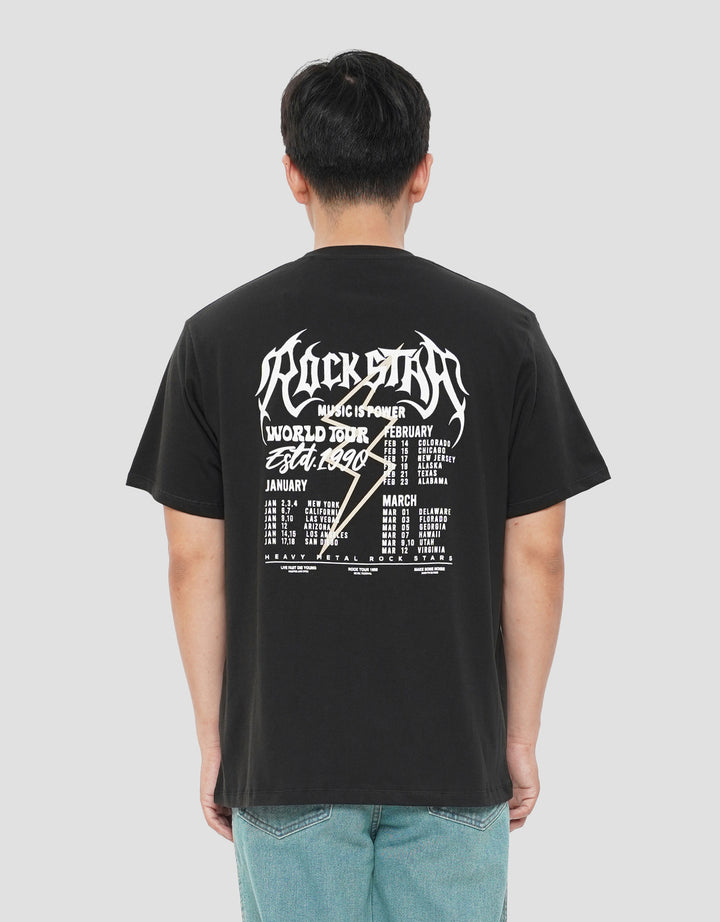 AOS ROCKSTAR VINTAGE ROCK STAR KAOS PRIA