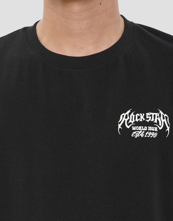 AOS ROCKSTAR VINTAGE ROCK STAR KAOS PRIA