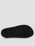 VOLO SLIP ON TRIPLE BUCKLE SANDAL FLAT AVA02 WANITA