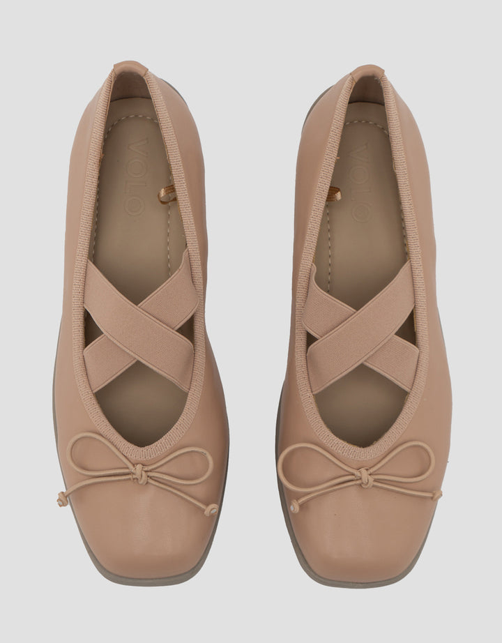 VOLO SLIP ON PITA SEPATU FLAT  CAMILLE WANITA