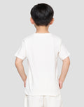 Little M Little Dino Print Kaos Anak Laki-laki