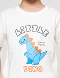 Little M Little Dino Print Kaos Anak Laki-laki