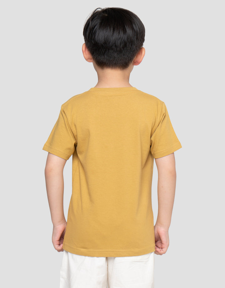 Little M Panda Bear Print Kaos Anak Laki-laki