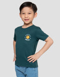 Little M Print Basketball Sport Kaos Anak Laki-laki