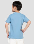 Little M Non Stop Plans Print Kaos Anak Laki-laki