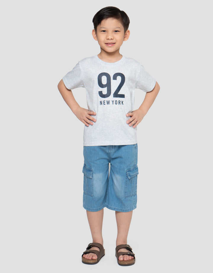 Little M Print Number 92 Kaos Anak Laki-laki