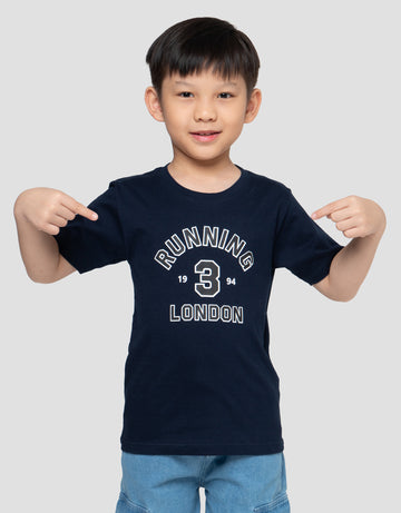 LITTLE M PRINT RUNNING 3 LONDON KAOS ANAK LAKI-LAKI