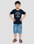 Little M Print Running 3 London Kaos Anak Laki-laki