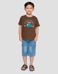 Little M Print Challenge 1992 Kaos Anak Laki-laki
