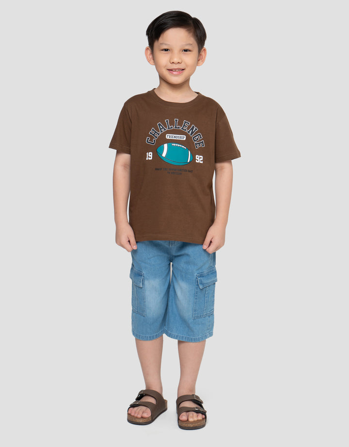 Little M Print Challenge 1992 Kaos Anak Laki-laki