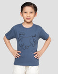 Little M Outline Play Days Print Kaos Anak Laki-laki