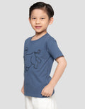 Little M Outline Play Days Print Kaos Anak Laki-laki