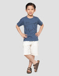 Little M Outline Play Days Print Kaos Anak Laki-laki