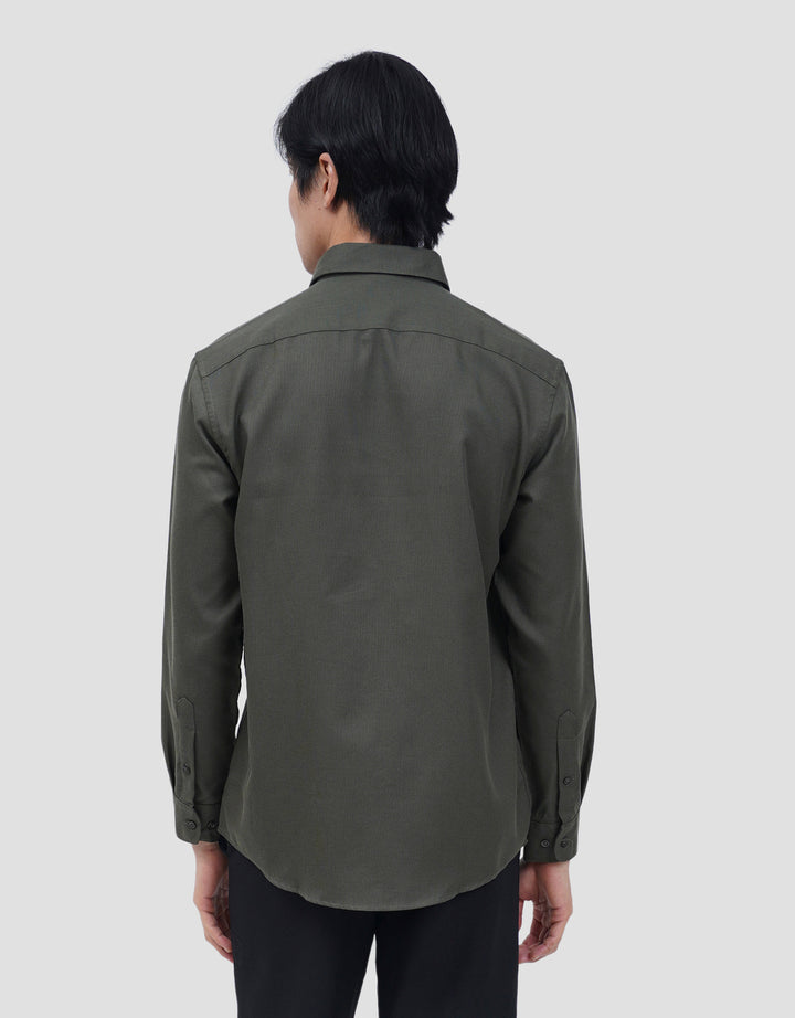 COLE SOLID TEXTURE KEMEJA PRIA