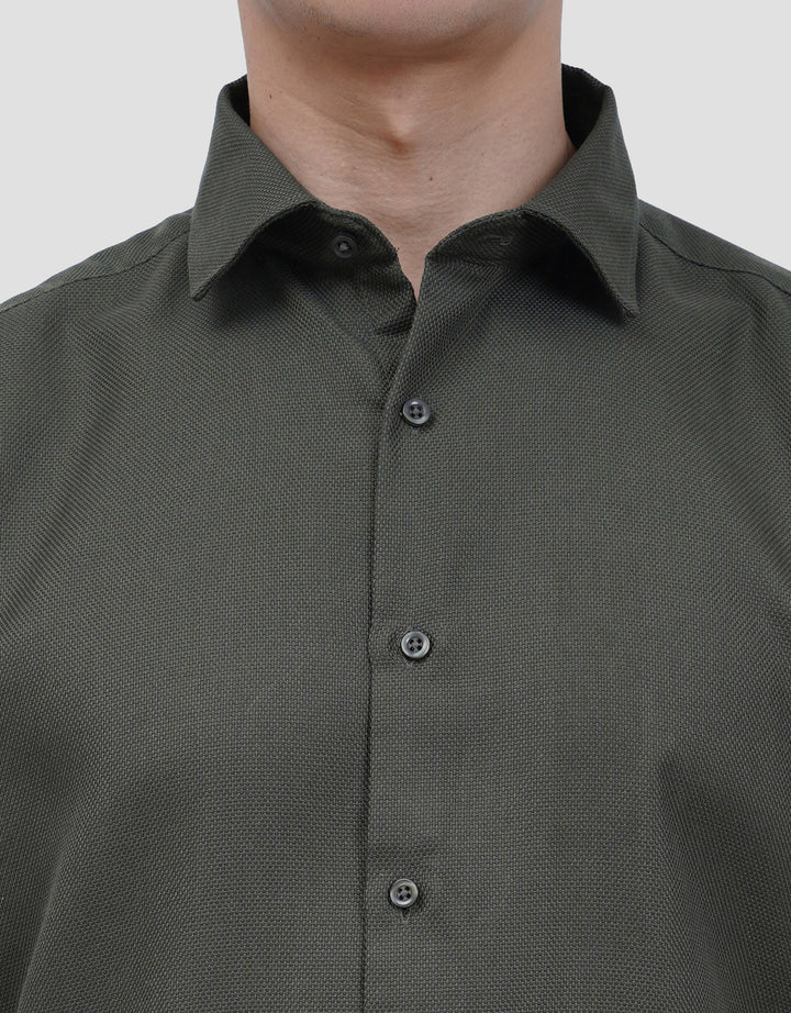COLE SOLID TEXTURE KEMEJA PRIA