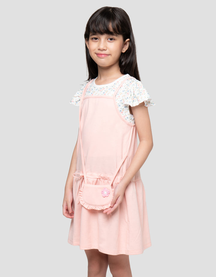 Little M Knit Combi Tas Dress Anak Perempuan