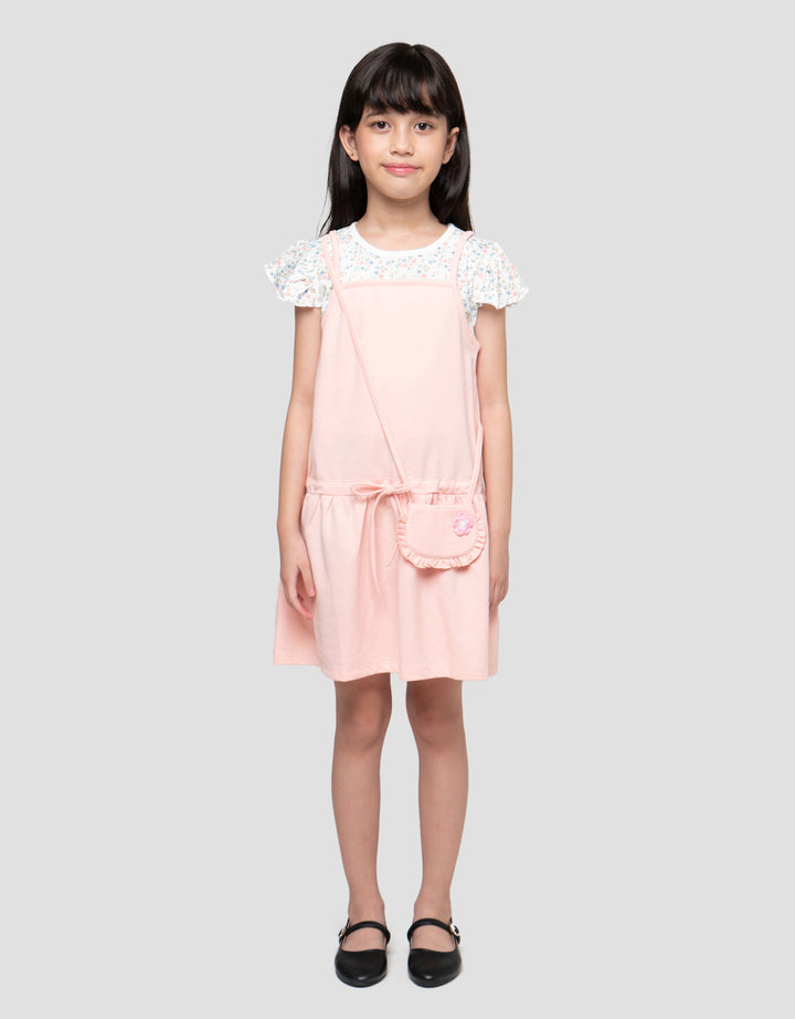 Little M Knit Combi Tas Dress Anak Perempuan