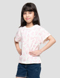 Little M Aop Cherry Print Kaos Anak Perempuan