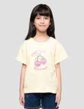 Little M Cherryful Print Kaos Anak Perempuan