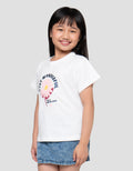 Little M Flower Print Kaos Anak Perempuan