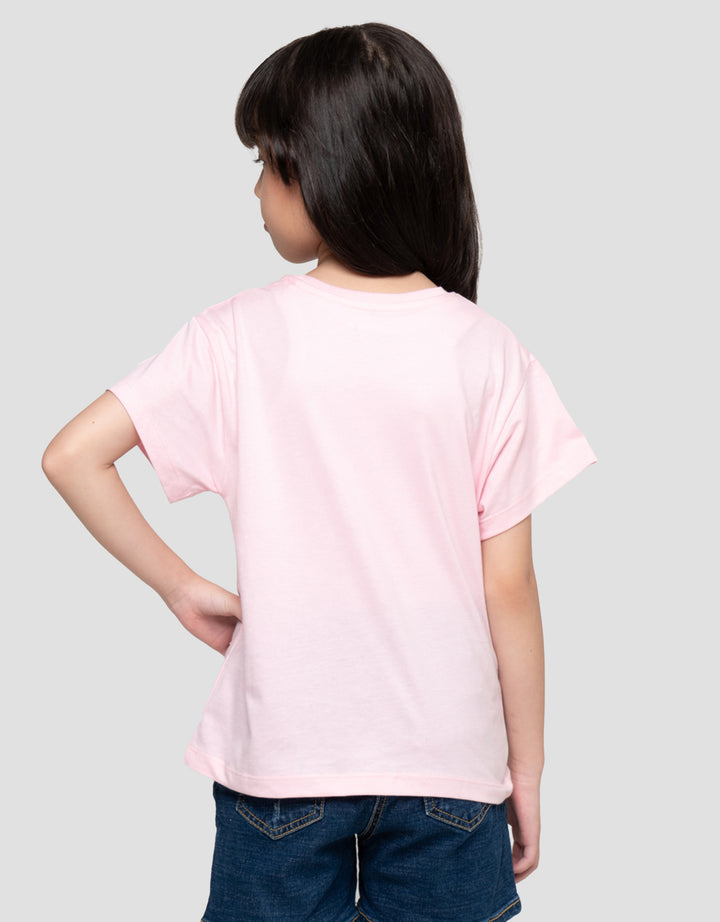 Little M Flower Print Kaos Anak Perempuan