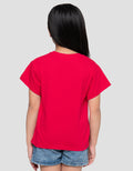 Little M Flower 4 Print Kaos Anak Perempuan