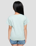Little M Flower 5 Print Kaos Anak Perempuan