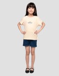 Little M Perfect Print Kaos Anak Perempuan