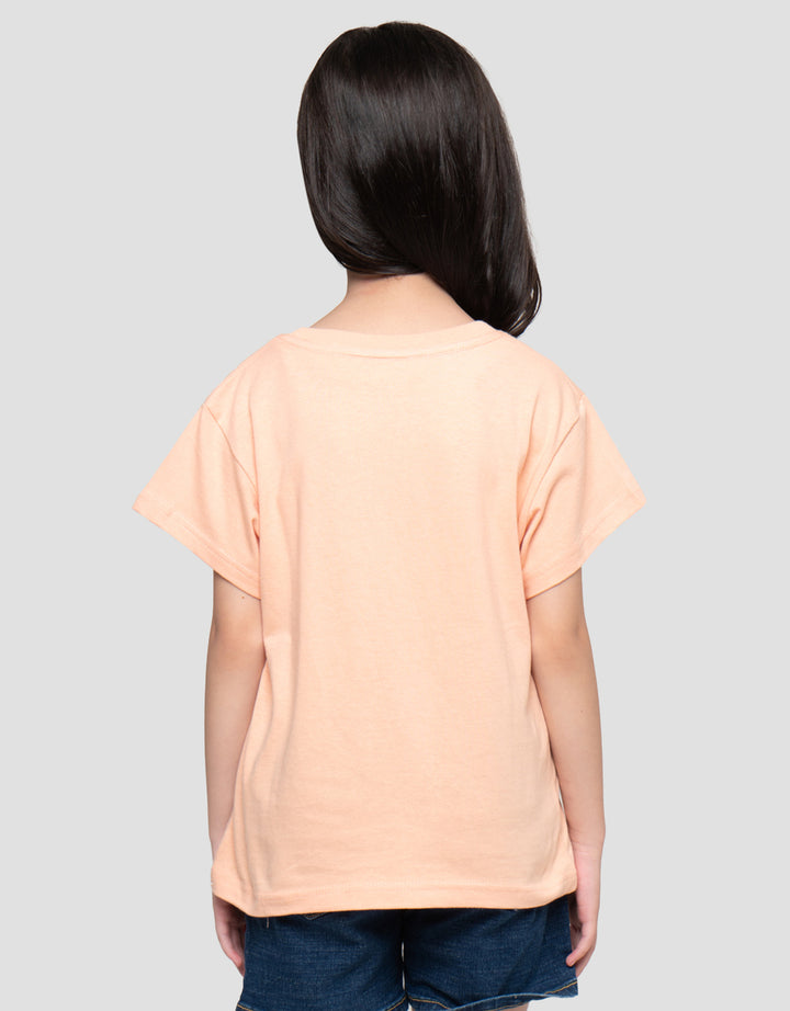 Little M Love Print Kaos Anak Perempuan