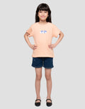 Little M Love Print Kaos Anak Perempuan