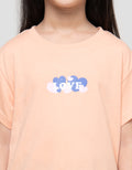 Little M Love Print Kaos Anak Perempuan