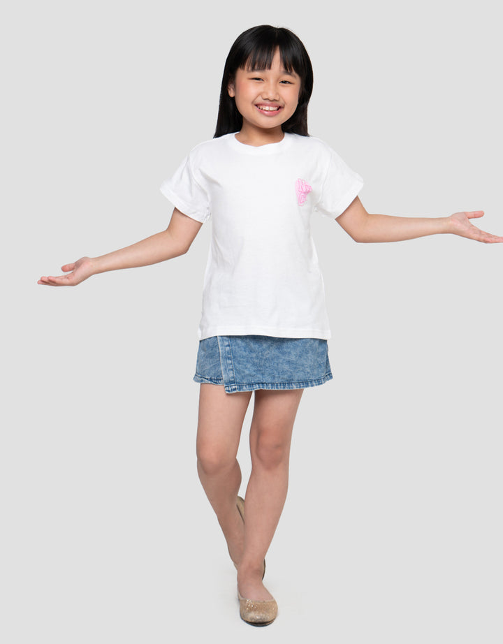 Little M Nyc Print Kaos Anak Perempuan