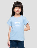 Little M Paris Print Kaos Anak Perempuan